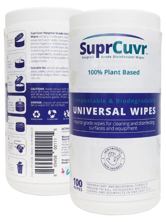 Universal Compostable Wipes